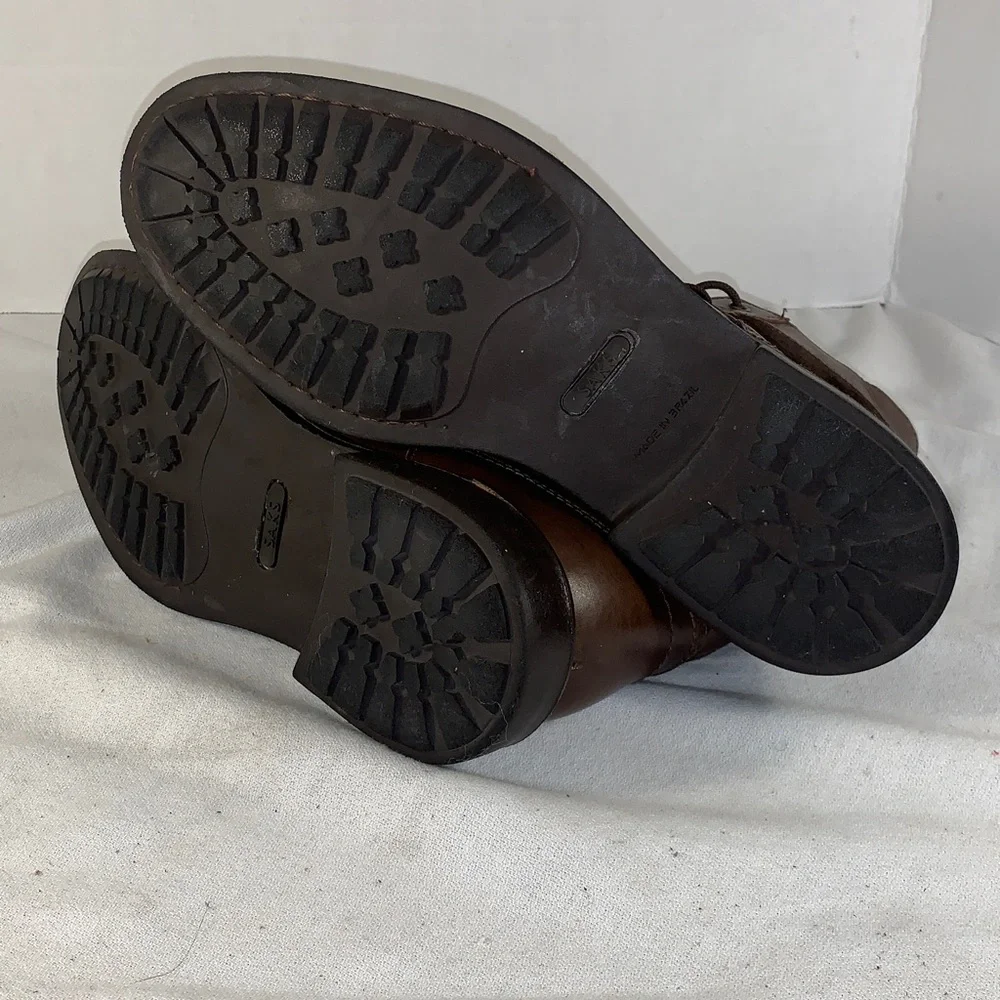 Saks Fifth Avenue Men's Dark Brown Leather & Suede Chukka Boots
